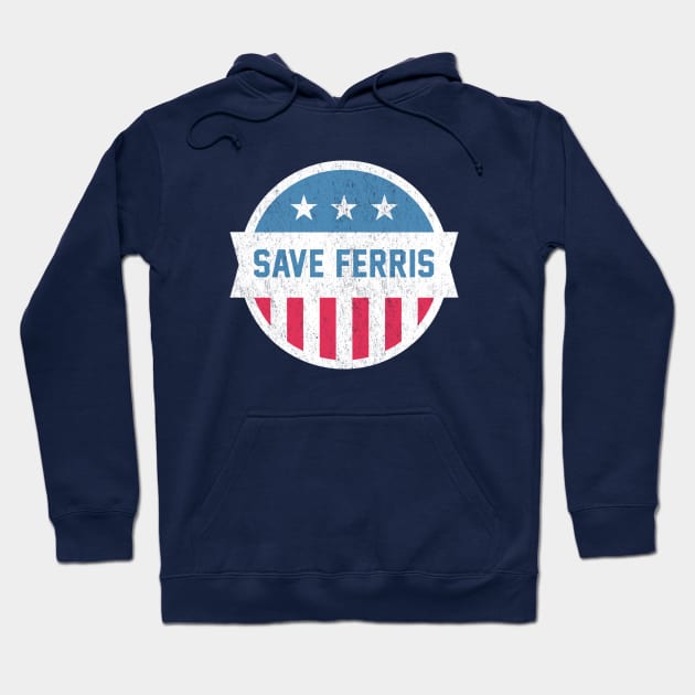 Save Ferris vintage design Hoodie by BodinStreet